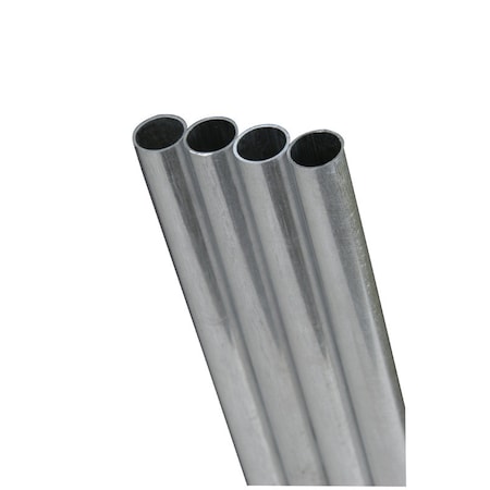 K&S Precision Metals K&S 1/8 in. D X 1 ft. L Stainless Steel Tube 1 pk 87111